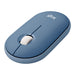 Mouse Logitech Wireless M350 Pebble Blueberry - Мишки<<<Периферия<<<Компютри и периферия<<<TechMart