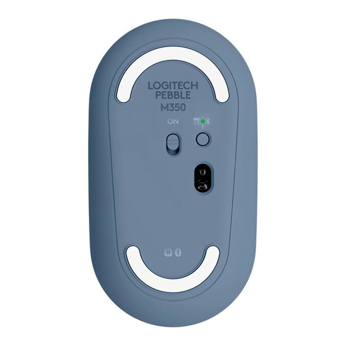 Mouse Logitech Wireless M350 Pebble Blueberry - Мишки<<<Периферия<<<Компютри и периферия<<<TechMart