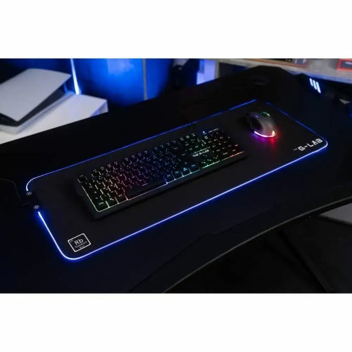 Mouse Mat The G-Lab Black - Компютър Игри<<<Компютри| Електроника<<<BigBuy&&&Гейминг Мишка и Подложка за