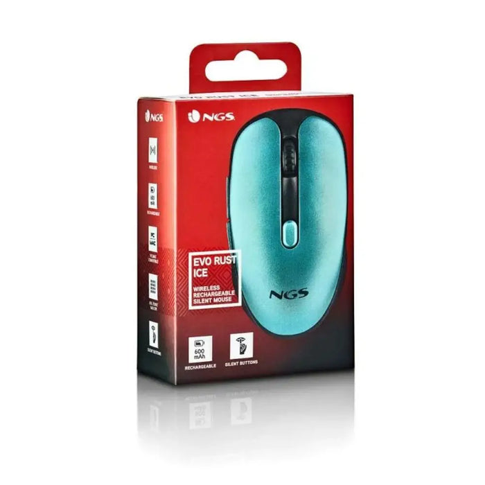 Mouse NGS EVO RUST Blue 1600 dpi - Електроника Периферни и резервни части<<<Компютри| Електроника<<<BigBuy&&&Мишки &