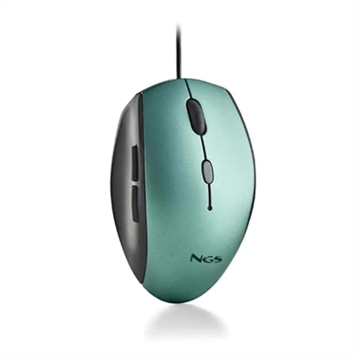 Mouse NGS MOTHICE Green 1600 dpi - Електроника Периферни и резервни части<<<Компютри| Електроника<<<BigBuy&&&Мишки &
