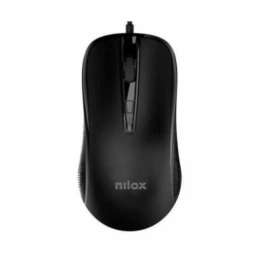 Mouse Nilox MOUSB1014 Black 2400 dpi - Електроника Периферни и резервни части<<<Компютри| Електроника<<<BigBuy&&&Мишки