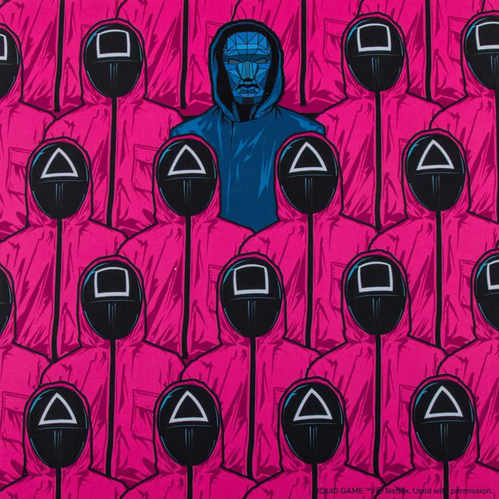 Mouse Pad Netflix Squid Game - Front Man And Guards Desk Mat - Геймърски падове<<<Геймърска