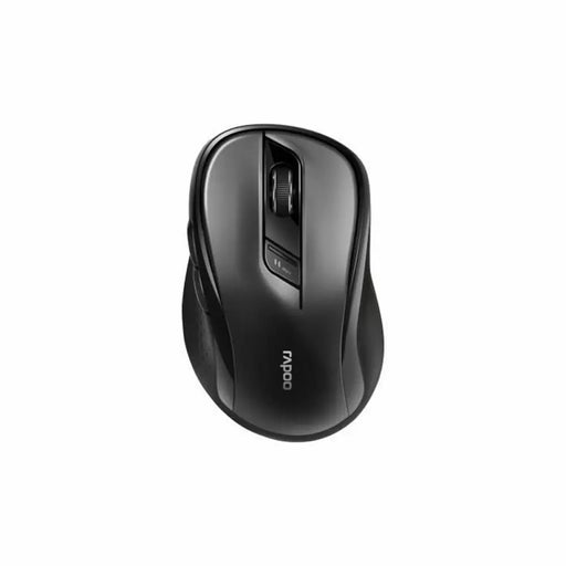 Mouse Rapoo Black 1600 dpi - Електроника Периферни и резервни части<<<Компютри| Електроника<<<BigBuy&&&Мишки &
