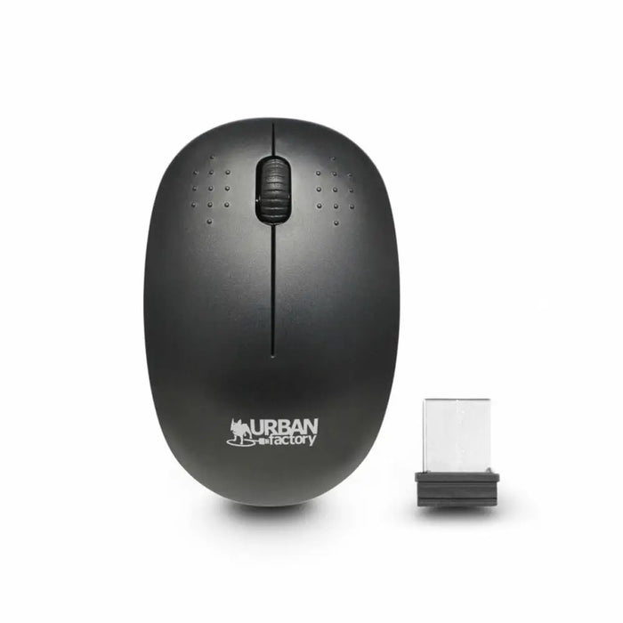 Mouse Urban Factory WMB01UF Black - Електроника Периферни и резервни части<<<Компютри| Електроника<<<BigBuy&&&Мишки &
