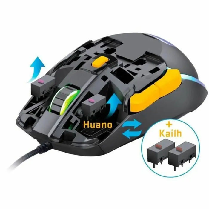 Mouse Yenkee MARKSMAN YMS 3600YW Yellow 3600 DPI - Електроника Периферни и резервни части<<<Компютри|