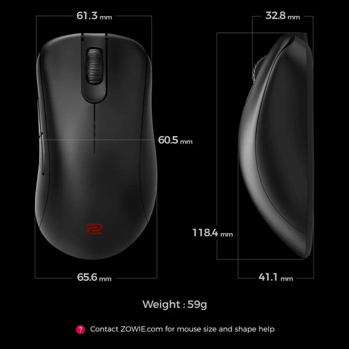 Mouse Zowie 9H.N4WBE.A2E Black 3200 DPI - Електроника Периферни и резервни части<<<Компютри|