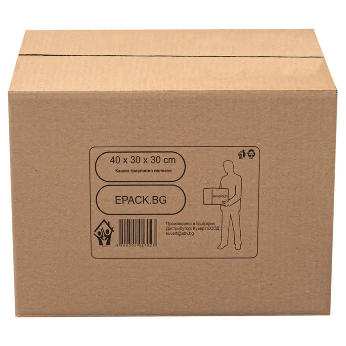 MOVING CARTONS 30X30X40 CM GREEN WAY - Опаковане<<<Домашни потреби<<<Кухня<<<Praktiker