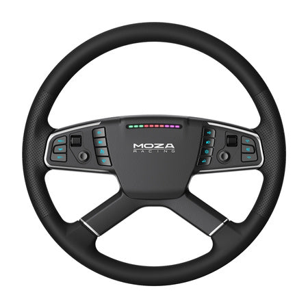 Gaming set - R5 base + TSW truck steering wheel + SRP-Lite pedals + Moza Racing RS071 clamps (PC)