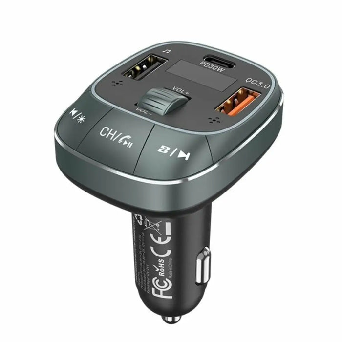 MP3 Player and FM Bluetooth Transmitter for Cars Vention FFLB0 - Електроника GPS и Автомобил<<<Компютри|