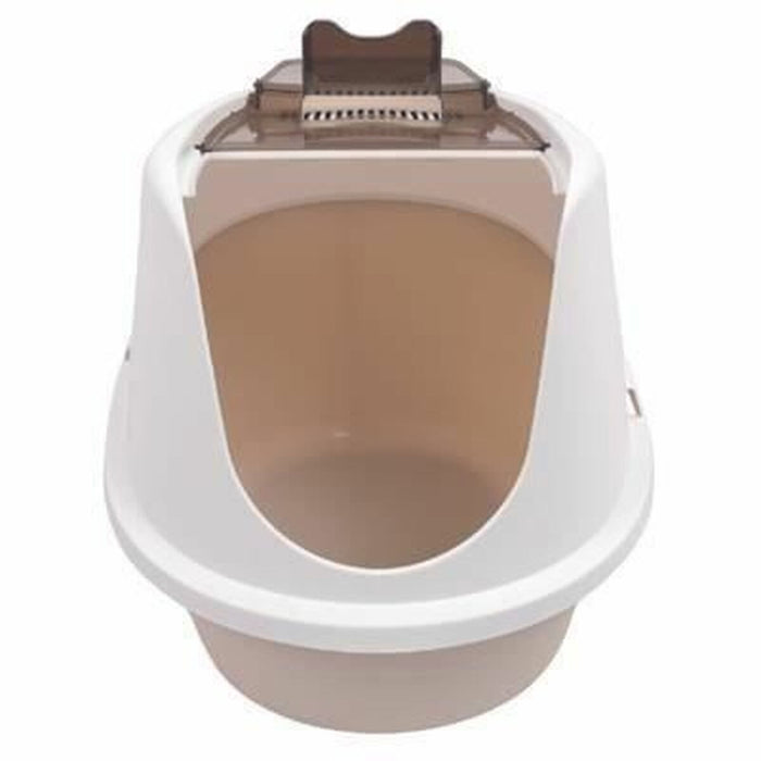 Cat Litter Box MPETS Beige Recycled plastic