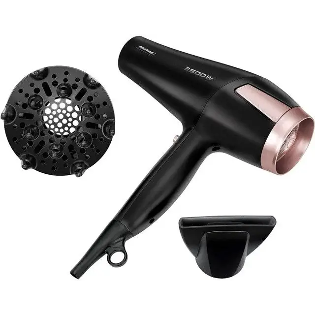 MPM MSW-24 Hair dryer 2500 W Black Pink - HairdryersAGD-SUS<<<Home Appliance - ProductsAGD<<<ActionPL