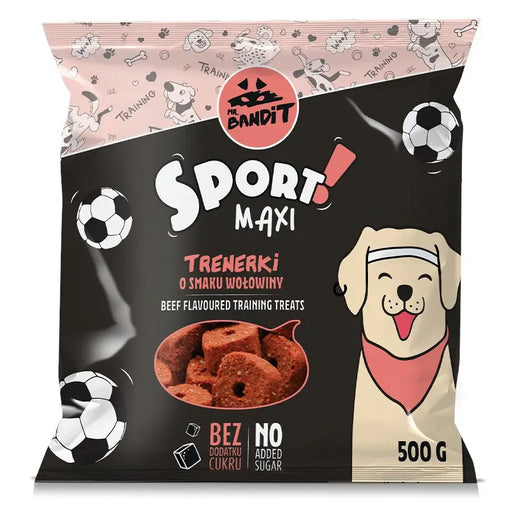 MR. BANDIT Sport Maxi Trainers with beef flavor - dog treat - 500 g - DelicaciesDLP-PRZ<<<For the dogDLP<<<ActionPL