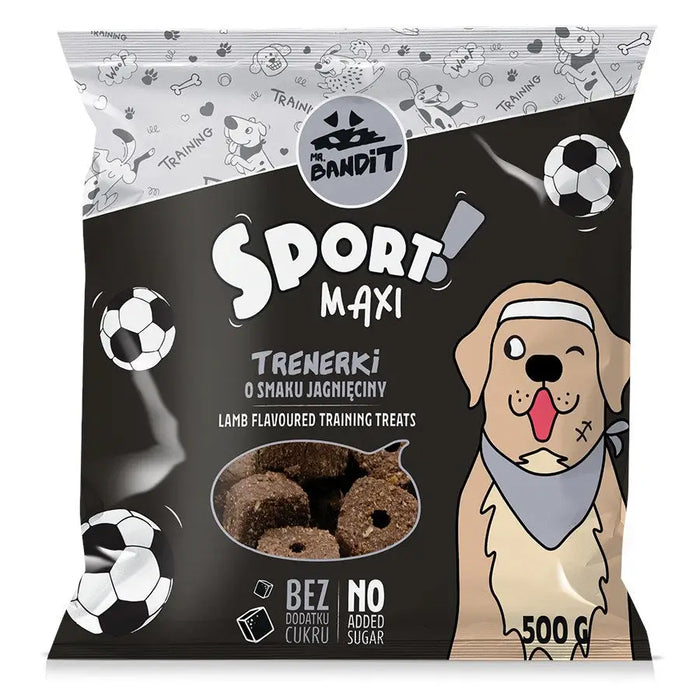 MR. BANDIT Sport Maxi Trainers with lamb flavor - dog treat - 500 g - DelicaciesDLP-PRZ<<<For the dogDLP<<<ActionPL