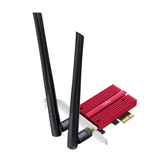 Мрежова карта Cudy WE9300 PCIe 3-бандов 5.7 Gbps 2.8 Gbps 688 Mbps WiFi 7 Bluetooth 5.4 - Мрежови карти<<<Мрежово