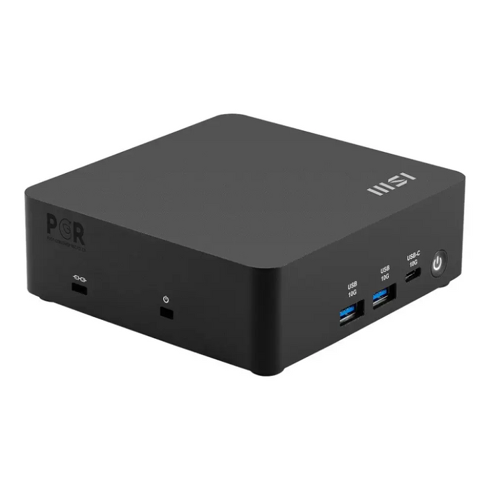 MSI Cubi NUC AI 1UMG-06SEU Intel Core Ultra 7 155H 16GB SSD 1TB Intel Arc graphics AX211 WiFi 6E Windows 11 Pro Black