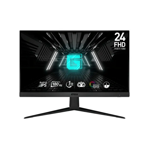 MSI G2412F 23.8’’ Rapid IPS 1ms 180Hz AG FHD 1920x1080 Flat 16:9 Adaptive-sync NIGHT VISION Anti-Flicker LESS BLUE