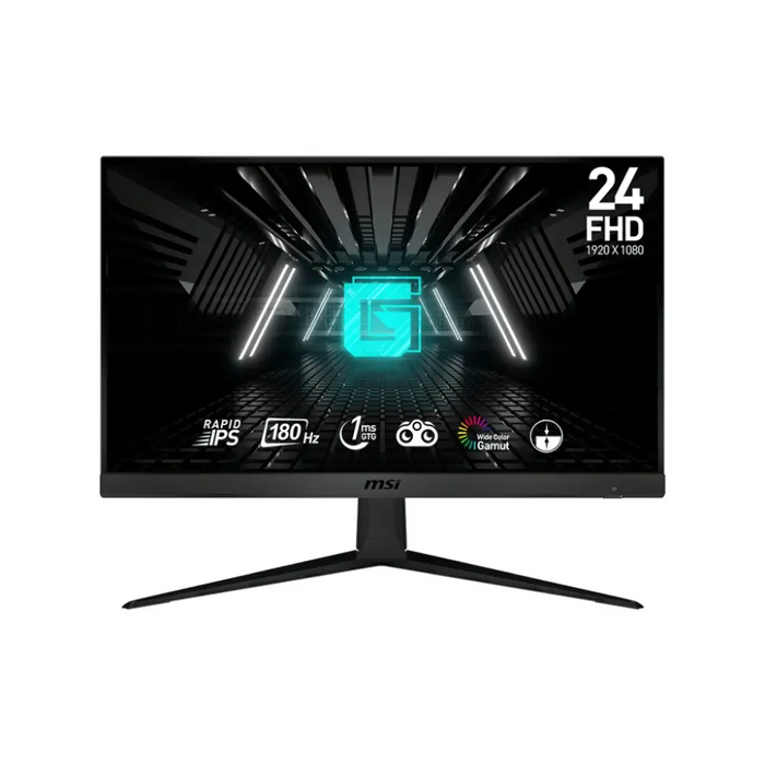 MSI G2412F 23.8’’ Rapid IPS 1ms 180Hz AG FHD 1920x1080 Flat 16:9 Adaptive-sync NIGHT VISION Anti-Flicker LESS BLUE