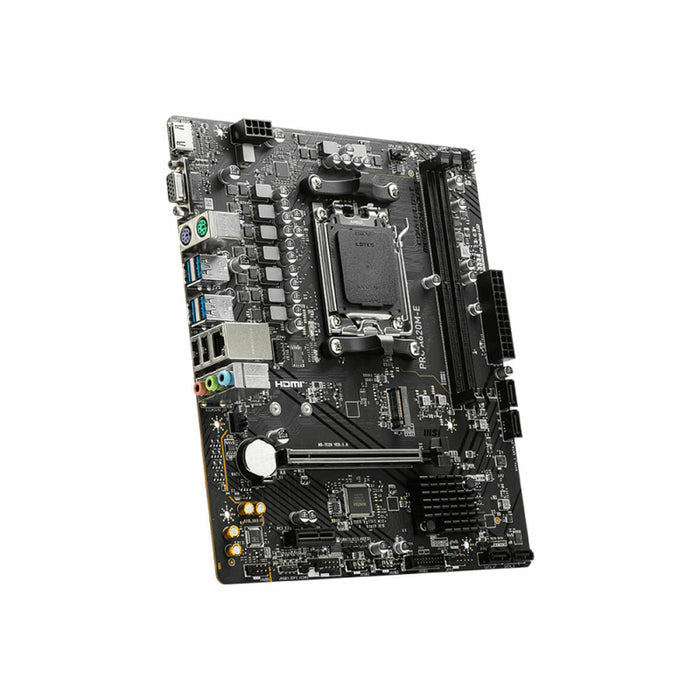 MSI PRO A620M-E AM5 2xDDR5 mATX HDMI VGA USB MB - Дънни платки AMD<<<Дънни платки<<<Компоненти<<<ALSO&&&Гейминг дънни