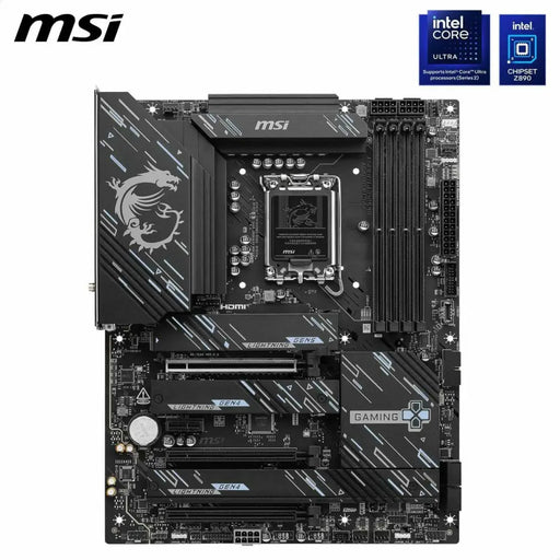 MSI Z890 GAMING PLUS WIFI LGA1851 4xDDR5 ATX HDMI DP USB MB - Гейминг дънни платки<<<Гейминг