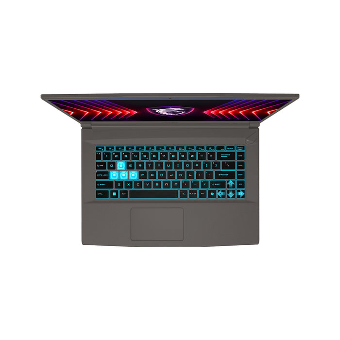 Gaming laptop MSI Thin 15 B13VE 9S7-16R831-3401 15.6 ", INTEL CORE I5-13420H, RAM 16 GB, SSD 512 GB, NVIDIA GEFORCE RTX4050, 6 GB GDDR6, COSMOS GRAY