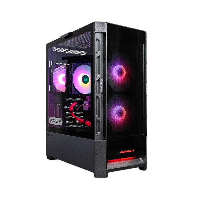 Gaming desktop computer GRIGS SPARK MAX AMD RYZEN 5 7500F, GEFORCE RTX5060 GAMING OC, RAM MEMORY 16+16 GB, 6000 MHz