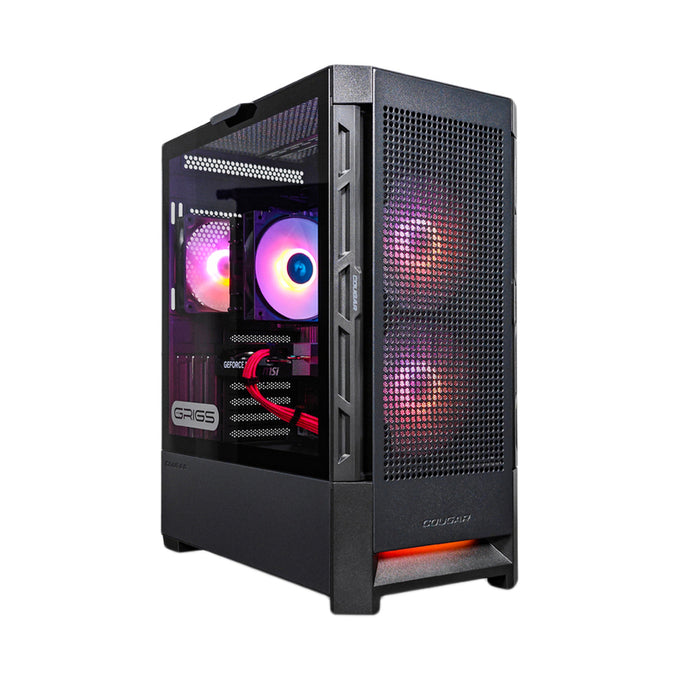 Gaming desktop computer GRIGS SPARK MAX AMD RYZEN 5 7500F, GEFORCE RTX5060 GAMING OC, RAM MEMORY 16+16 GB, 6000 MHz