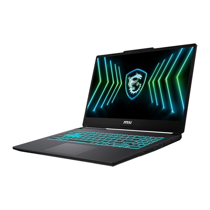 Gaming laptop MSI Cyborg 15 A13UC-2428XBG 9S7-15K112-2428 15.6 ", INTEL CORE I5-13420H, RAM 16 GB, SSD 512 GB, NVIDIA GEFORCE RTX3050, 4 GB GDDR6, BLACK