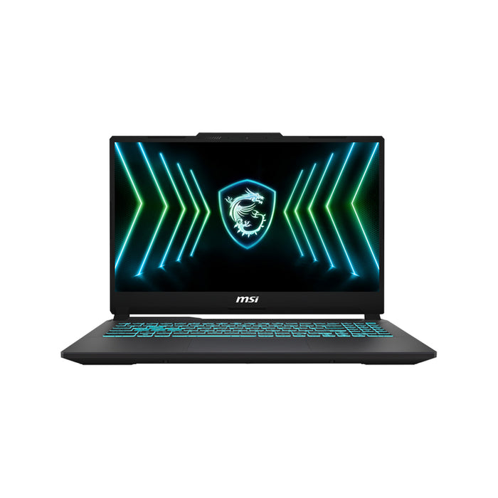 Gaming laptop MSI Cyborg 15 A13UC-2428XBG 9S7-15K112-2428 15.6 ", INTEL CORE I5-13420H, RAM 16 GB, SSD 512 GB, NVIDIA GEFORCE RTX3050, 4 GB GDDR6, BLACK