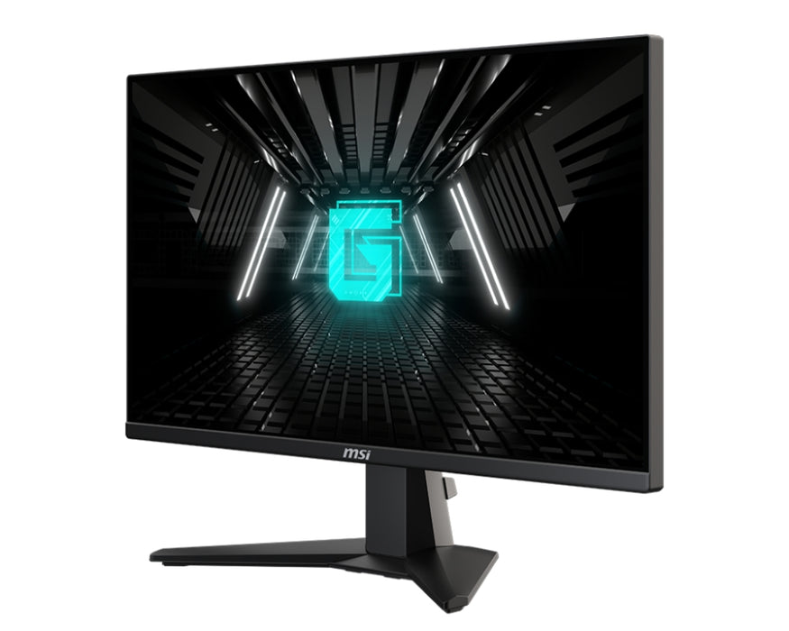 MSI G255F, 24.5", Rapid IPS, 180Hz, 1ms, 1920x1080 FHD, Anti-glare, Adaptive-sync, Night Vision, Frameless, Anti-Flicker, Less Blue Light, 300 nits, 1000:1, 100M:1, 1x Display Port (1.2a), 2x HDMI (2.0b), Headphone out, Tilt, FRAMELESS, 3.24 kg