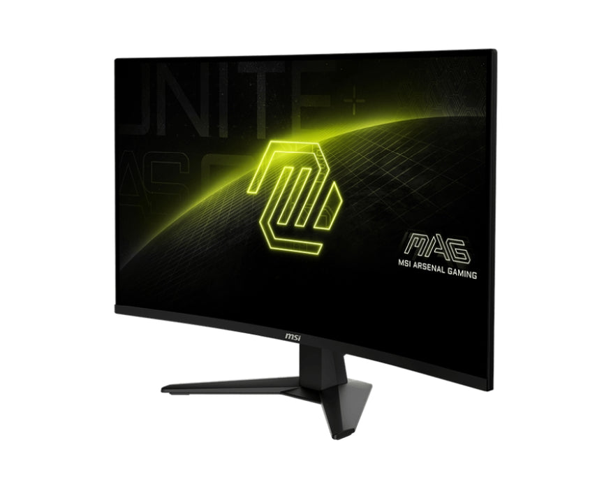 MSI MAG 32CQ6F, 31.5, 180Hz, 0.5ms, Rapid VA, WQHD 2560x1440, Curve 1500R, AG, Adaptive-Sync, DisplayHDR 400, CONSOLE MODE, AI Vision, LBL, 3500:1, DCR 100M:1, 1x DP(1.4), 2x HDMI (2.0b), 1 x Headphone Out, Tilt, VESA, Frameless, 4.8 kg