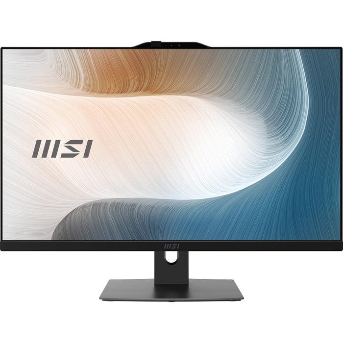 MSI Modern AM272P 1M-1098EU All-in-One PC/workstation Intel Core 5 120U 68.6 cm (27") 1920 x 1080 pixels 8 GB DDR5-SDRAM 500 GB SSD Windows 11 Pro Wi-Fi 6E (802.11ax) Black