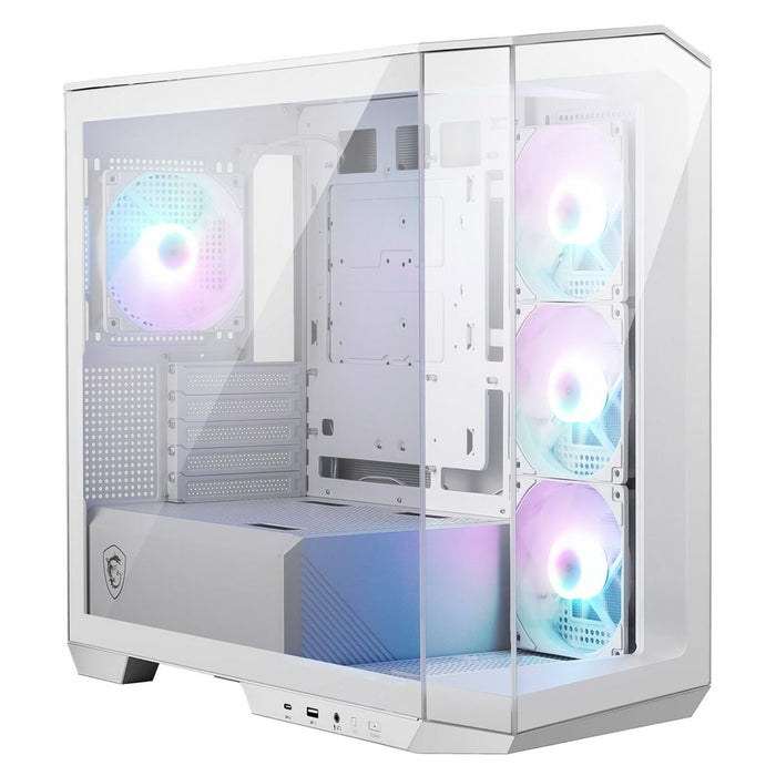 ATX Semi-tower Box MSI MAG PANO M100R PZ White