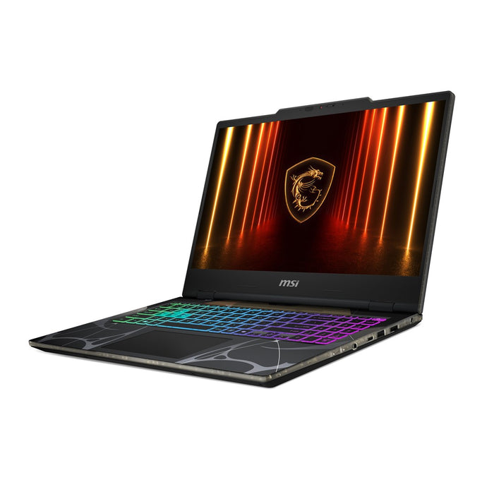MSI Cyborg 15 B2RWFKG-038XPL Intel Core 7 240H Laptop 39.6 cm (15.6") Full HD 16 GB DDR5-SDRAM 512 GB SSD NVIDIA GeForce RTX 5060 Wi-Fi 6E (802.11ax) NoOS Black