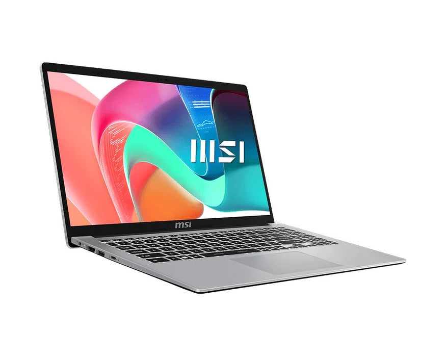 MSI Modern 15 F13MG-443PL i5-1334U 15.6" FHD 60Hz IPS-level display, 16GB DDR4 3200, 512GB SSD, Iris Xe Graphics, Windows 11 Pro, Platinum Grey, 3-year warranty
