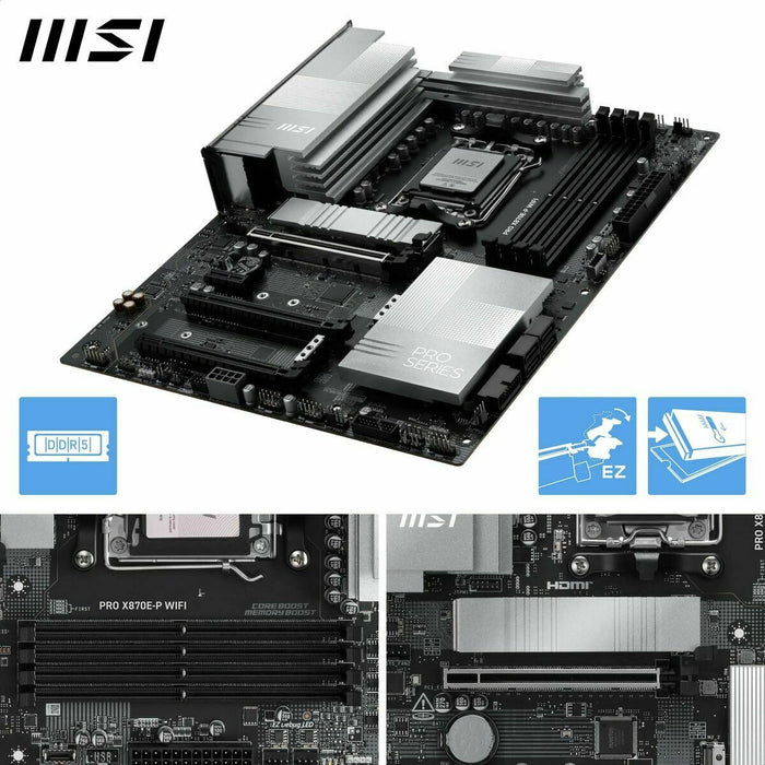 Motherboard MSI PRO X870E-P WIFI AMD AM5