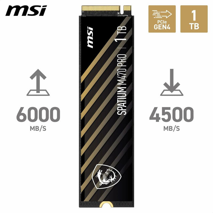 Hard Drive MSI S78-440L0J0-P83 1 TB SSD