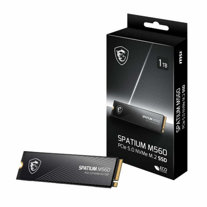 Hard Drive MSI SPATIUM M560 PCIE 5.0 NVME M.2 1TB 1 TB SSD