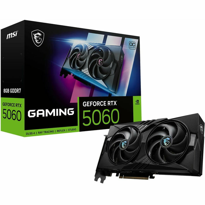 Graphics card MSI 912-V537-005 GEFORCE RTX 5060 8 GB GDDR6X GDDR7