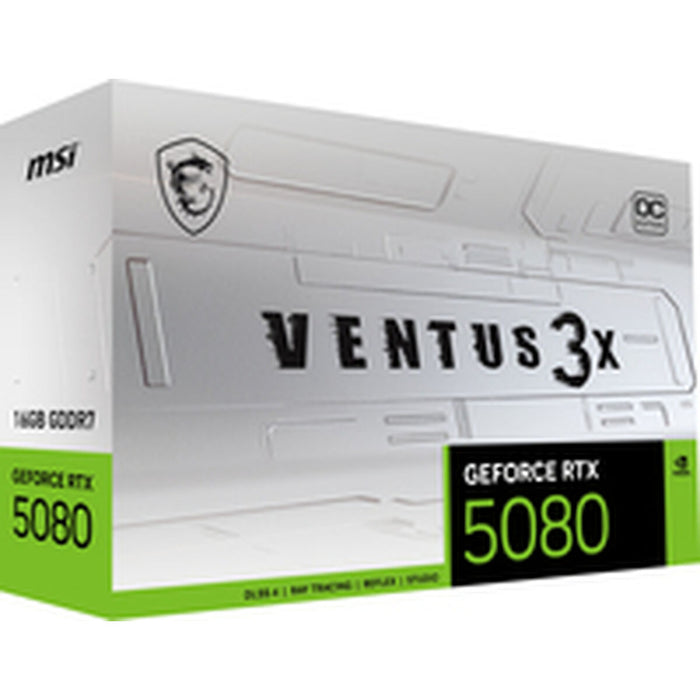 Graphics card MSI GEFORCE RTX 5080 16G VENTUS 3X OC WHITE GEFORCE RTX 5080 16 GB GDDR6X