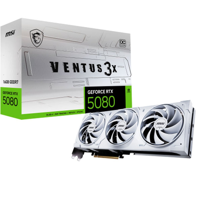 Graphics card MSI GEFORCE RTX 5080 16 GB GDDR6X