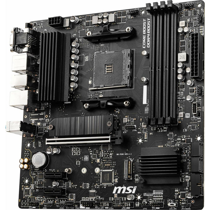 Motherboard MSI B550M PRO-VDH AMD B550 AMD AMD AM4