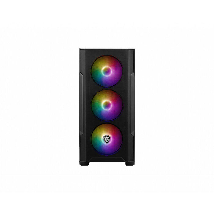 ATX Semi-tower Box MSI MAG FORGE M100R White Black Multicolour