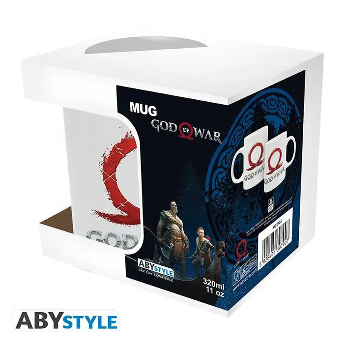 Mug ABYSTYLE GOD OF WAR Logo - Дрехи и аксесоари<<<Геймърска периферия<<<ValiAPI