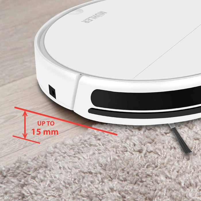 ROBOT VACUUM CLEANER MUHLER BOBBY 1 WHITE