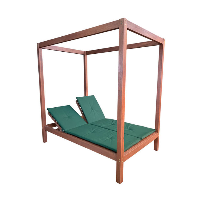 GARDEN CHAIR CHAIR COUPLE WITH ARROW MERANTI 210X134X212 MUHLER