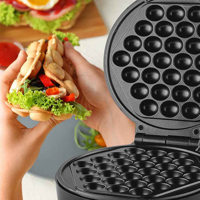 WAFFLE MAKER MUHLER MHT-838 BLACK, 1000 W