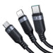 Multi-function USB to USB-C 2x Lightning Micro Joyroom Cable S-A18 - Combo Cables<<<USB cables<<<GSM