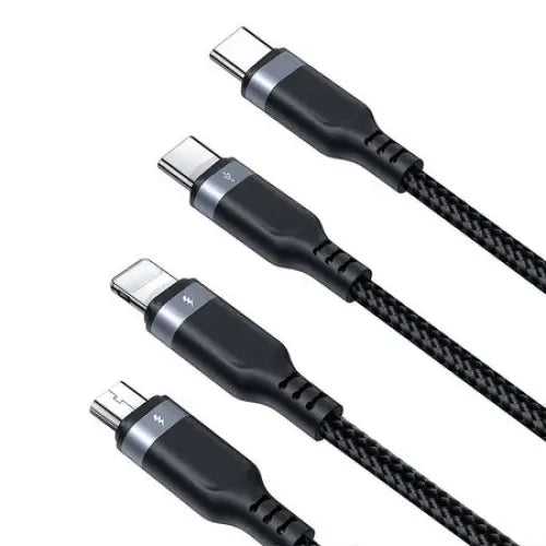 Multi-function USB to USB-C 2x Lightning Micro Joyroom Cable S-A18 - Combo Cables<<<USB cables<<<GSM