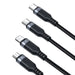 Multi-function USB to USB-C 2x Lightning Micro Joyroom Cable S-A18 - Combo Cables<<<USB cables<<<GSM